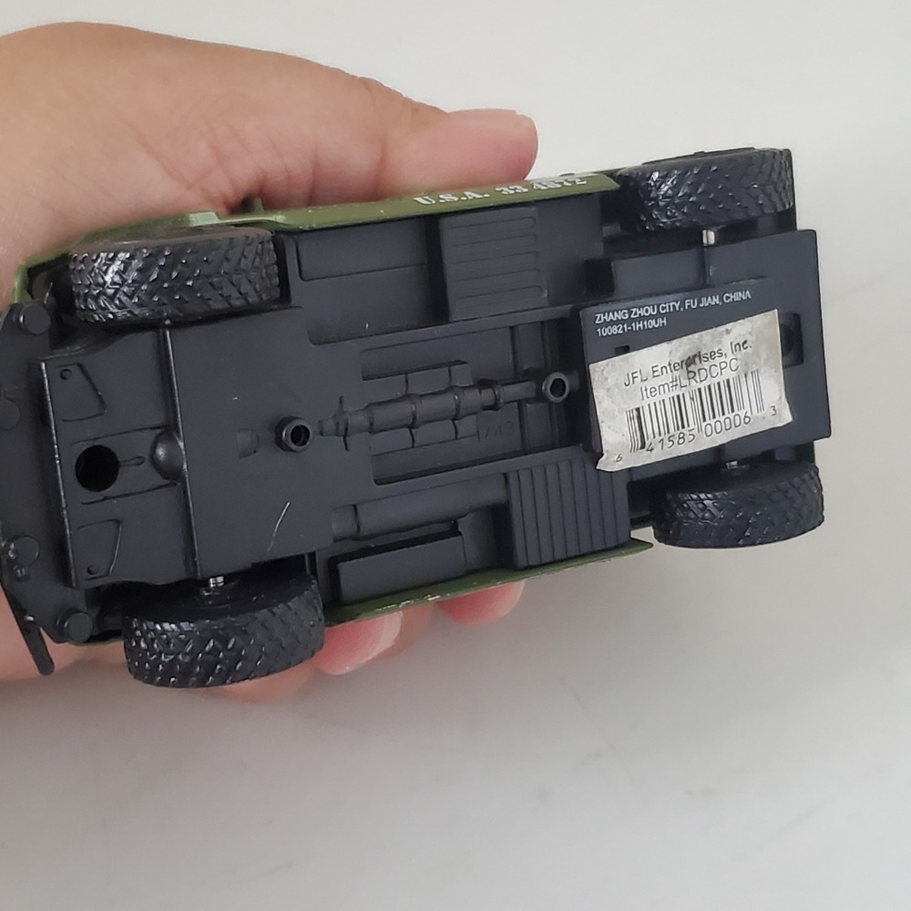 JFL Enterprises Military Armored Transport Vehicle Olive Drab USA 33 4872 LRDCPC - Picture 6 of 12